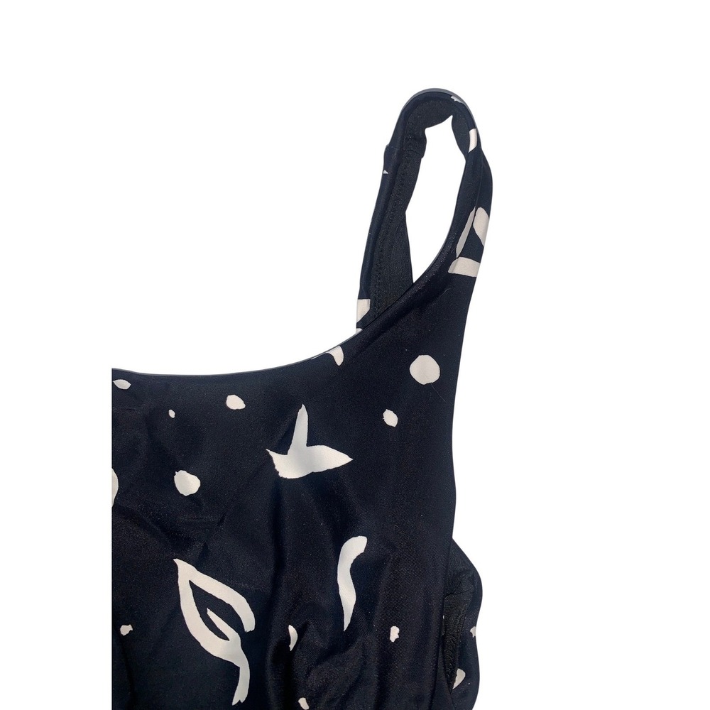 Madewell Second Wave One Piece Swimsuit Abstract Doodle Medium NP235 Womens - Picture 6 of 13
